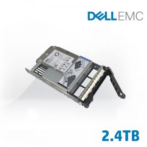 2.4TB 10K RPM SAS 12Gbps 512e 2.5in Hot-plug Hard Drive, 3.5in HYB CARR, CK