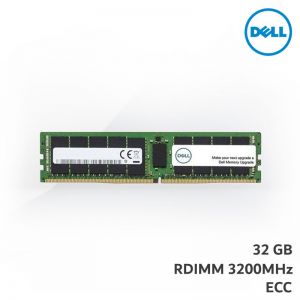 Dell Memory RAM 32GB RDIMM 3200MHz DDR4 ECC 1 Yr