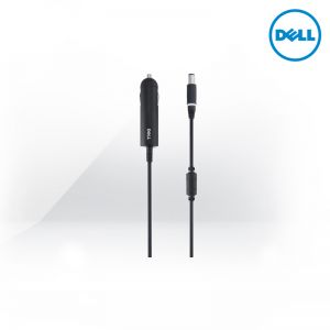 Dell 90W Auto Air Adapter with 7.4mm to 4.5mm DC Power Dongle