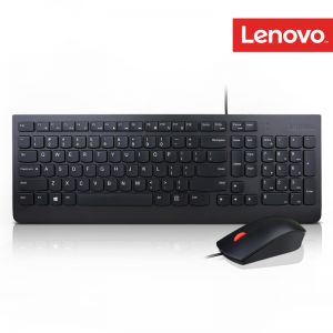 [4X30L79883] Lenovo Essential Wired Combo Keyboard and Mouse (US English 103P)