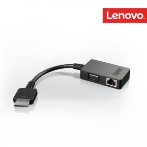 [4X90J31060] ThinkPad OneLink+ to VGA/RJ45 Adapter