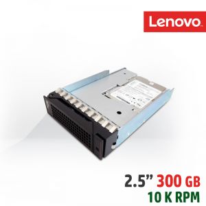 [4XB0K12340] LTS Gen 5 2.5in 300GB 10K Enterprise SAS 12Gbps HS HDD with 3.5in Tray