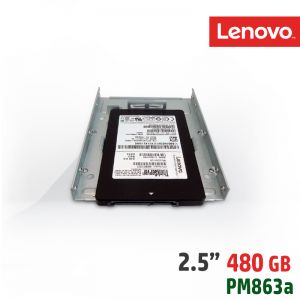 [4XB0K12355] Lenovo ThinkServer TS150 2.5  480GB PM863a Enterprise Entry SATA 6Gbps Non Hot-Swap SSD with 3.5  Tray