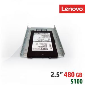 [4XB0K12433] LTS 2.5  480GB 5100 Enterprise Mainstream SATA 6Gbps SSD with 3.5  Tray for RS-Series