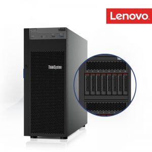 [7Y45S0JV00] Lenovo ThinkSystem ST250 Intel Xeon E-2124G 4+2C 71W 3.4GHz 1x 8GB RAID 530‑8i 2x1.2TB SAS 2.5-in HS 1x DVD‑RW 2x 550W PSU XCC Std 3Yrs onsite