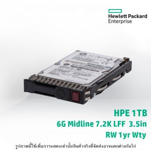 HPE 1TB SATA 6G Midline 7.2K LFF (3.5in) RW 1yr Wty HDD