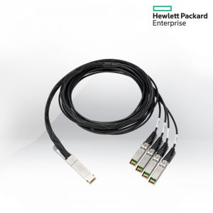 HPE 100Gb QSFP28 to 4x25Gb SFP28 3m Direct Attach Copper Cable