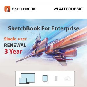 SketchBook For Enterprise Single-user 3Yrs Subscription Renewal 