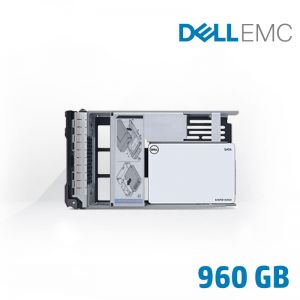 960GB Solid State Drive SATA Read Intensive 6Gbps 512e 2.5in with 3.5in HYB CARR, CUS Kit
