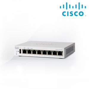 [C1200-8T-D] Cisco Catalyst 1200 8-port GE, Desktop, Ext PS, PoE Input