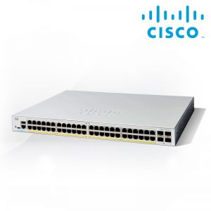 [C1300-48FP-4G] Cisco Catalyst 1300 48-port GE, Full PoE, 4x1G SFP