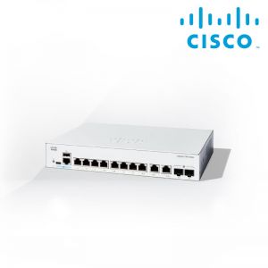 [C1300-8T-E-2G] Cisco Catalyst 1300 8-port GE, Ext PS, 2x1G Combo