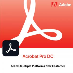 Acrobat Pro DC for teams Multiple Platforms New Costomer 1Yr