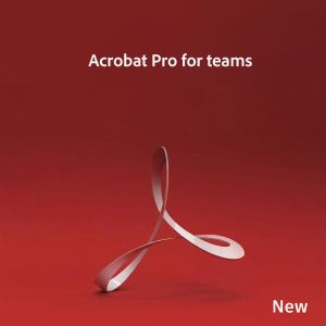 Acrobat Pro for teams Subscription New Customer 1Yr