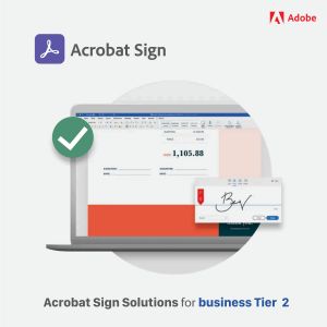 Acrobat Sign Solutions for business Tier2 1000 - 2499 Transactions 1:72.- 1Yr