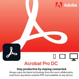 Acrobat Pro DC for teams Multiple Platforms 1Yr