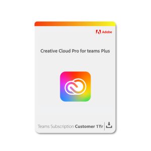 Adobe Creative Cloud Pro Plus for teams Subscription Customer 1Yr