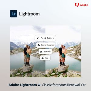Adobe Lightroom w Classic for teams Renewal 1Yr