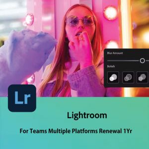 Adobe Lightroom w Classic for teams Multiple Platforms Renewal 1Yr