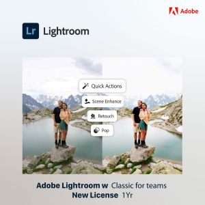 Adobe Lightroom w Classic for teams New License 1Yr