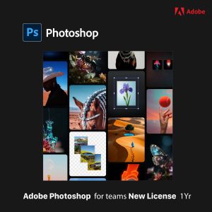 Adobe Photoshop for teams New License 1Yr