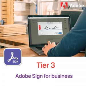 Acrobat Sign Solutions for business Tier3 2500 - 4999 Transactions 1:63.- 1Yr