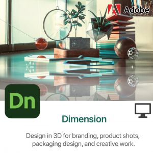 Adobe Dimension for teams Multiple Platforms 1Yr