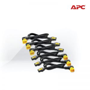 [AP8704R-WW] APC Power Cord Kit (6 ea), Locking, C13 to C14 (90 Degree), 1.2m 2Y Carry-in