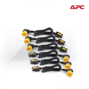 [AP8712R] APC Power Cord Kit (6 ea), Locking, C19 to C20 (90 Degree), 0.6m 2Y Carry-in