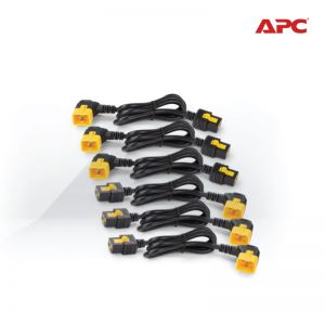 [AP8714R] APC Power Cord Kit (6 ea), Locking, C19 to C20 (90 Degree), 1.2m 2Y Carry-in