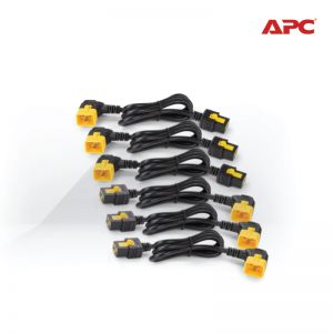 [AP8716R] APC Power Cord Kit (6 ea), Locking, C19 to C20 (90 Degree), 1.8m 2Y Carry-in
