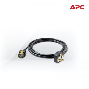 [AP8756] APC Power Cord, Locking C19 to BS1363A (UK), 3.0m 2Y Carry-in