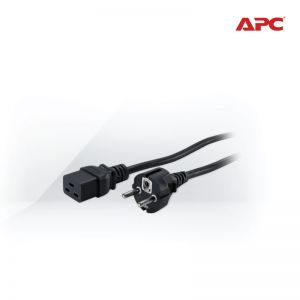 [AP9875] APC Power Cord, C19 to CEE/7 Schuko, 2.5m 2Y Carry-in