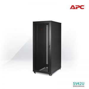 [AR2480] APC NetShelter SV 42U 800mm Wide x 1060mm Deep Enclosure with Sides Black 5Y Carry-in