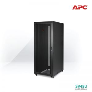 [AR2487] APC NetShelter SV 48U 800mm Wide x 1060mm Deep Enclosure with Sides Black 5Y Carry-in