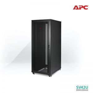 [AR2580] APC NetShelter SV 42U 800mm Wide x 1200mm Deep Enclosure with Sides Black 5Y Carry-in