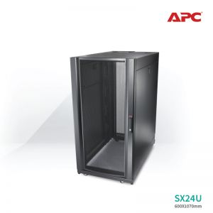 [AR3104] APC NetShelter SX 24U 600mm x 1070mm Deep Enclosure 5Y Carry-in