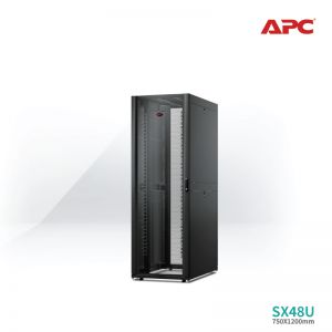[AR3347] APC NetShelter SX 48U 750mm Wide x 1200mm Deep Networking Enclosure with Sides 5Y Carry-in