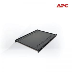 [AR8122BLK] APC Fixed Shelf - 250lbs/114kg, Black 2Y Carry-in