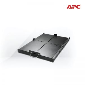 [AR8128BLK] APC Sliding Shelf - 200lbs/91kg Black 2Y Carry-in
