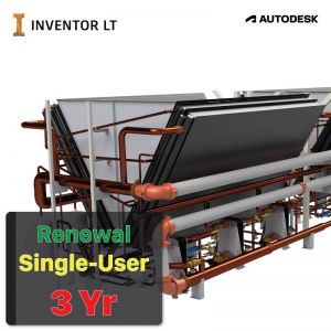 AutoCAD Inventor LT Suite Single-user 3Yrs Subscription Renewal 