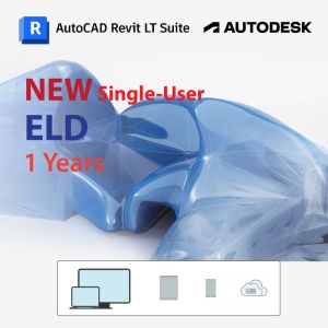 AutoCAD Revit LT Suite 2023 Commercial New Single-user ELD 1Yr Annual Subscription
