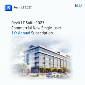 AutoCAD Revit LT Suite 2027 Commercial New Single-user ELD 1Yr Annual Subscription