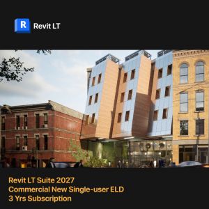 AutoCAD Revit LT Suite 2027 Commercial New Single-user ELD 3 Yrs Subscription