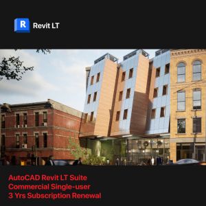 AutoCAD Revit LT Suite Commercial Single-user 3 Yrs Subscription Renewal