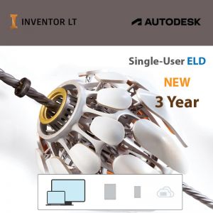 AutoCAD Inventor LT Suite 2020 New Single-user ELD 3Yrs Subscription