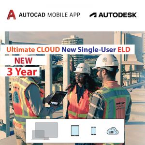 AutoCAD mobile app Ultimate CLOUD New Single-user ELD 3Yrs Subscription