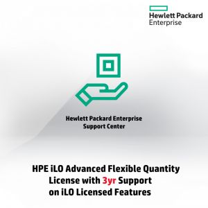 HPE iLO Advanced Flexible Quantity License with 3yr Support on iLO Licensed Features
