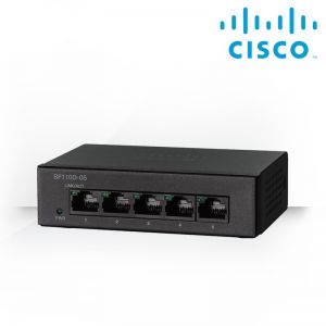 Cisco SF110D-05 5-Port 10/100 Desktop Switch Limited Lifetime Hardware Warranty 5YR fr EOS