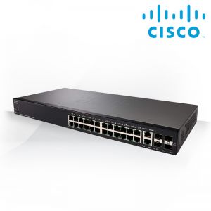 Cisco SF250-24 24-Port 10/100 Smart Switch Limited Lifetime Hardware Warranty 5YR fr EOS